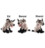 Disney Store The Lion King Hyena Stuffed Animal Gift Set featuring 11" Ed, Banzai and Shenzi Plush Dolls