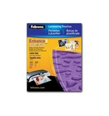 Fellowes Glossy SuperQuick Pouches - Letter, 3 Mil, 100 Pack (5245801) -