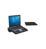 Fellowes Laptop Riser, w Cooling Vent, 15"X10-3/4"X5/16", Black