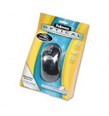 Fellowes Microban Five-Button Optical Mouse with Antimicrobial Protection MOUSE, 5BTN, OPT, MICROBAN