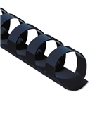Fellowes Plastic Comb Bindings, 0.5 Inch, Navy Blue, 80-Sheet Capacity, 100 per Pack (52501)