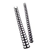 GBC Zip Comb Binding Spines, 5/16 Inch, Black, 25 Spines (15008)