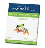 Hammermill Color Copy 80 lb 8 1/2 x 11 Inch Photo White Cover Stock 250 Sheets (12002-3)