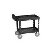 Heavy-Duty Utility Cart (500 lb. Max) Black (RCP 4520-88)