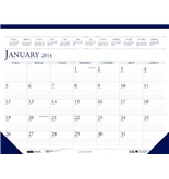 House of Doolittle 22 X 17 Inches Desk Pad Calendar 12 Months January 2014 to December 2014, Leatherette Strip at the Top, Recycled (HOD150HD)