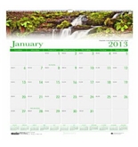 House of Doolittle Earthscapes Waterfalls of the World Wall Calendar 12 Months 2013 Photo, Recycled (HOD3811)