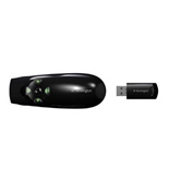 Kensington K72426AM Wireless Presenter Expert with Cursor Control, Backlit Joystick and Green Laser Pointer
