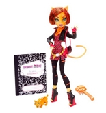 Monster High Toralei Stripe Doll with Pet Sweet Fang