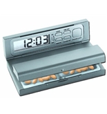 Natico Travel Pal Alarm Clock and Pill Box (10-405)
