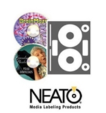 Neato CLP-192121 PhotoMatte CD/DVD Labels - 100 CD Labels (50 Sheets)