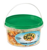 Office Snax OFX00053 All Tyme Favorite Nuts, Wasabi Party Mix, 10 oz Tub