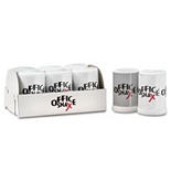 Office Snax OFX00056 Ragold Mini Condiment Set, .4 oz Salt, .17 oz Pepper, Six-Shaker Set