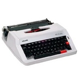 Olivetti MS25SP Model MS 25 Premier Plus Portable English/Spanish Manual Typewriter