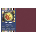 Pacon Tru-Ray 50% Recycled Construction Paper, 12 x 18 Inches, Burgundy, Pack of 50 (102946)