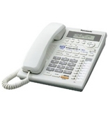 Panasonic KX-TS3282W 2-Line Corded Phone with Caller ID and Intercom, White