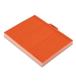 Pendaflex 2051 Salmon colored charge-out guides, top out tab, letter size, 100/box
