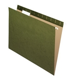 Pendaflex Recycled Standard Green 1/5-Cut Tab Hanging File Folders, 25 per Pack (81602)