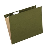 Pendaflex Standard Green, Letter size, 5 Tab, Reinforced Hanging File Folder (4152-1/5), 25 per Box