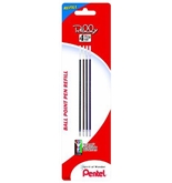 Pentel Refill Ink for Rolly 4-Color Retractable Ballpoint Pen, 0.7mm, Fine Line, Assorted Ink, 4 Pack