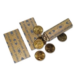 PMC53200 Tubular Coin Wrappers Dollar Coins $25, Pop-Open Wrappers