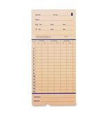 PTI 41473 Time Cards, 100 Pack