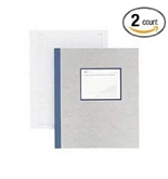 Rediform Office Products : Lab Notebook, W/Carbon, 4x4 Quad, 200 Sheets, 8-1/2"x11", Gray - Sold as 2 Packs of - 1 - / - Total of 2 Each