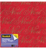 Scotch Gift Wrap, Crackle Verbiage Pattern, 25-Square Feet, 30-Inch x 10-Feet (AM-WPCV-12)