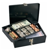 Sentry / Masterlock 7113D Cash Box with 7-Compartment Tray