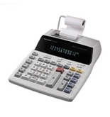 Sharp EL-1801P Portable 12-Digit 2-Color Serial Printing Calculator