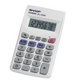 Sharp EL-233SB 8 Digit Handheld Calculator