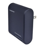 Technocel U8USBTC-CC Universal USB/Car/Travel PowerPak Charger w/Built-in Battery & 11 Adapter Tips