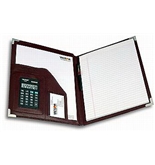 Victor Model 1135 Calculator with Full Size Burgundy Pad Holder