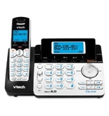 VTech 6.0 2-Line Expandable Cordless Phone with Digital Answering System and Caller ID (DS6151)