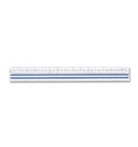 Westcott Data Processing Magnifying Ruler, Clear, 15"