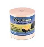 Zip Notes Refill Rolls REFILL, F/ZIPNOTES, Tan (Pack of20)