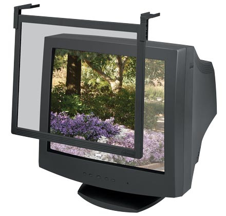 Fellowes Standard Filter Tinted with Black Frame 19/21 Inch 93786 