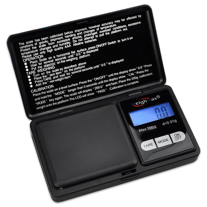 Weighmax SM-100 Digital Pocket Scale
