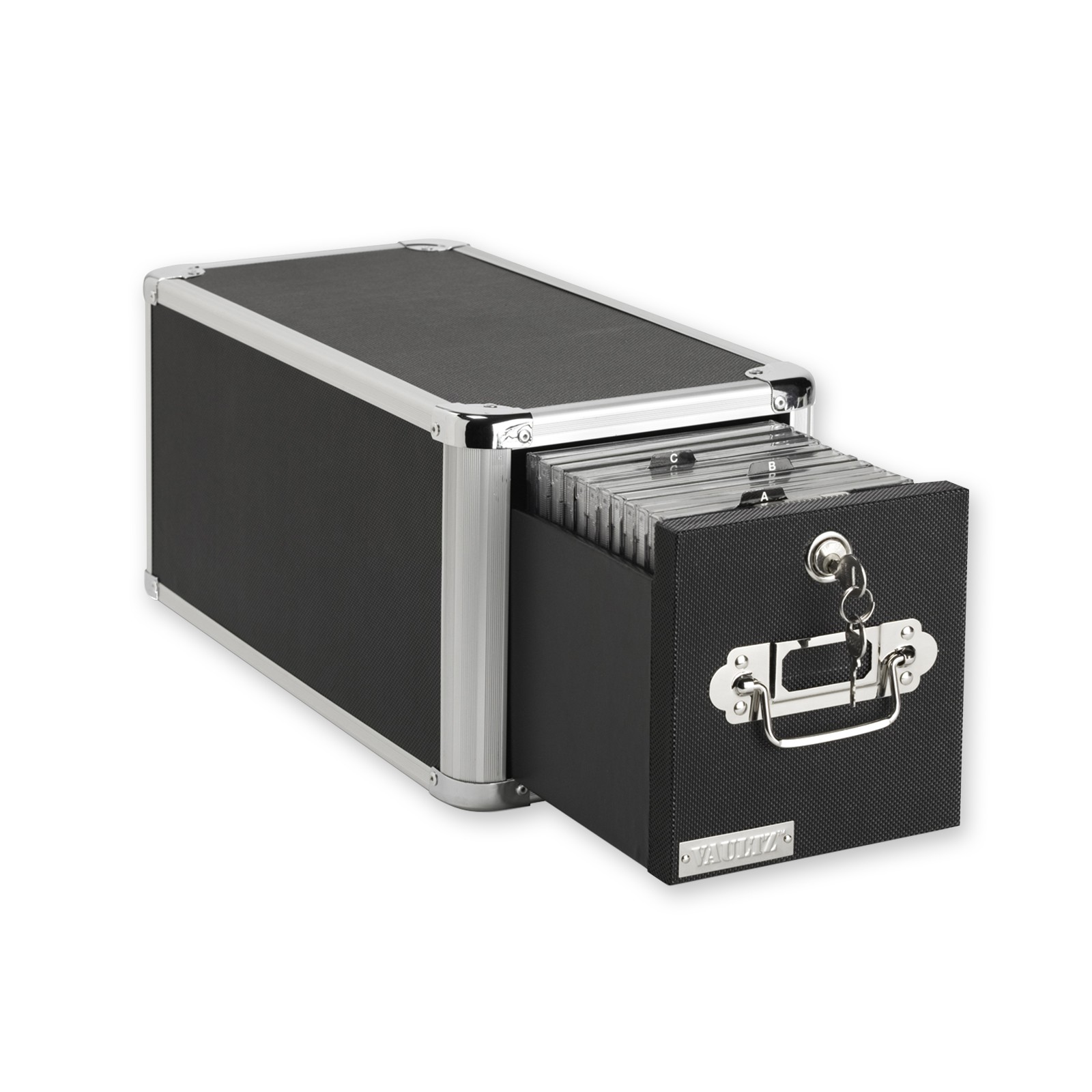 Vaultz Locking Vz01173 Single Drawer Cd File Cabinet