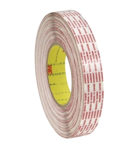1" x 540 yds. (2 Pack) 3M-476XL Double Sided Extended Liner Tape (2 Per Case)