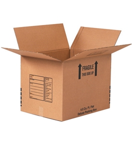 12" x 12" x 12" Deluxe Packing Boxes (5 Each Per Bundle)