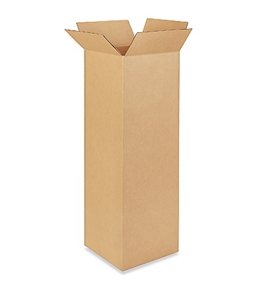 12" x 12" x 40" Tall Corrugated Boxes (Bundle of 15)