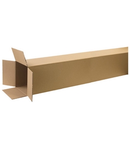 12" x 12" x 72" Tall Corrugated Boxes (Bundle of 10)