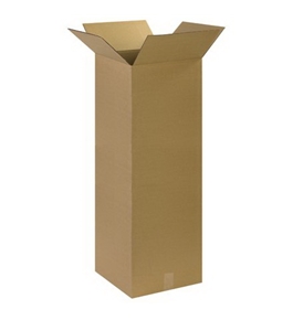 14" x 14" x 40" Tall Corrugated Boxes (Bundle of 15)