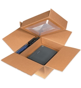 17" x 17" x 8" Laptop Shipping System (5 Each Per Bundle)