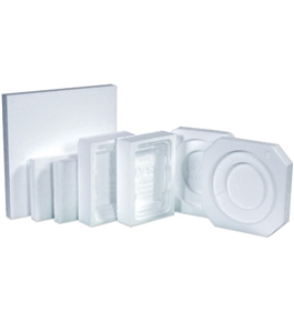 2 - 1 Gallon Plastic Jug Foam Insert (48 Per Case)