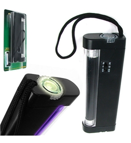 2-in-1 UV Torch Light and UV Counterfeit Money Detector [Kitchen]