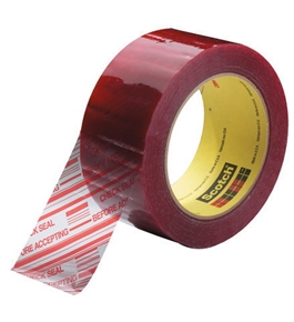 2" x 110 yds. Clear (6 Pack) 3M - 3779 Pre-Printed Carton Sealing Tape (6 Per Case)