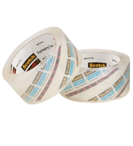 2" x 55 yds. Crystal Clear 3M 3850 Tape (Case Of 12)