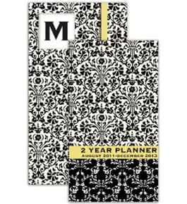 2012 Monogram On-The-Go Organizer calendar