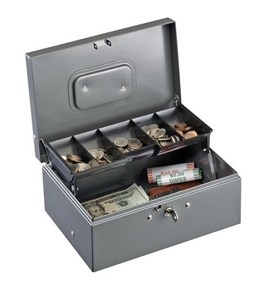 MMF Cash Box with Cantilever Tray
